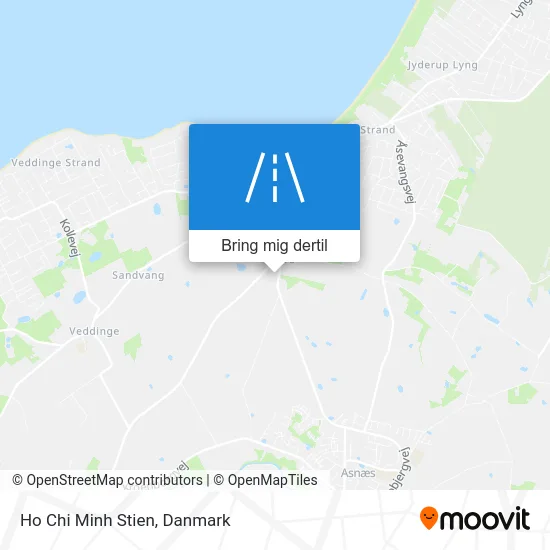 Ho Chi Minh Stien kort