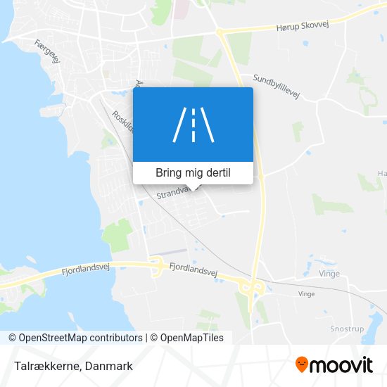 Talrækkerne kort