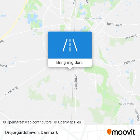 Drejergårdshaven kort