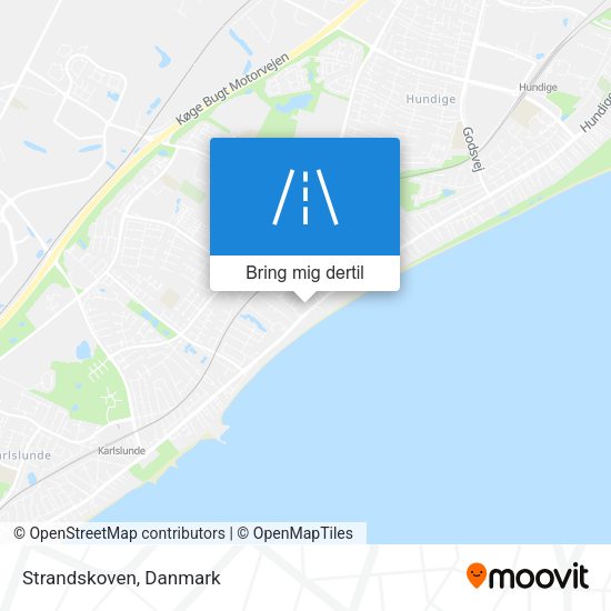 Strandskoven kort