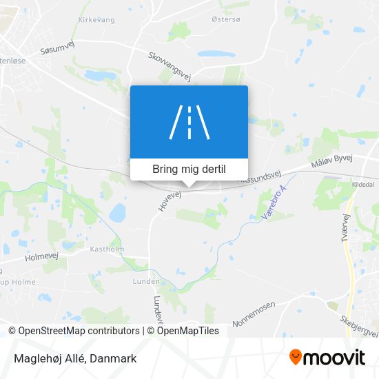 Maglehøj Allé kort