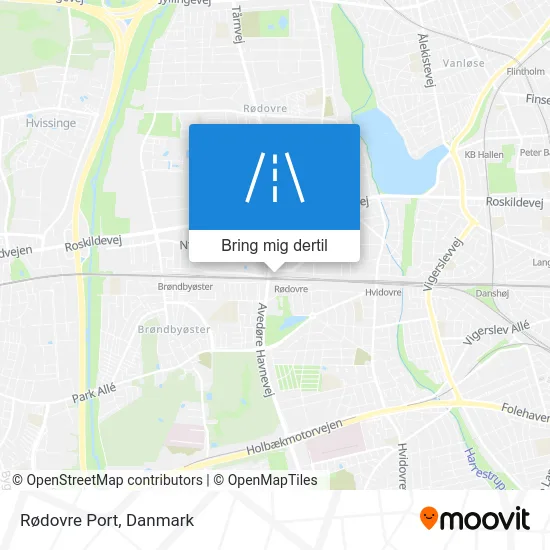 Rødovre Port kort