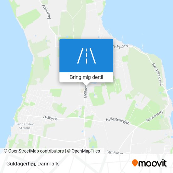 Guldagerhøj kort