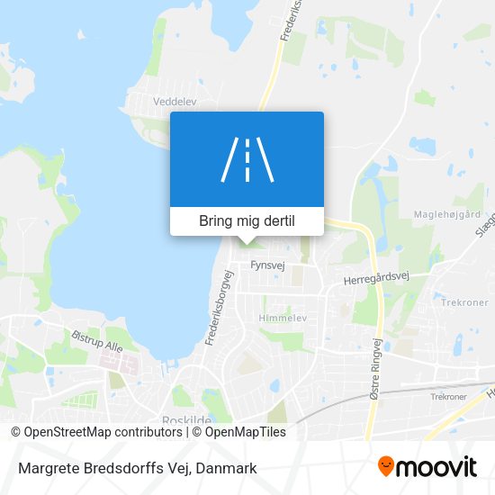 Margrete Bredsdorffs Vej kort
