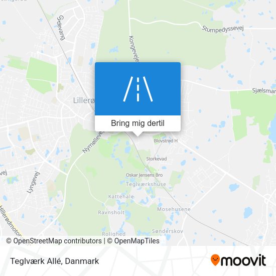 Teglværk Allé kort