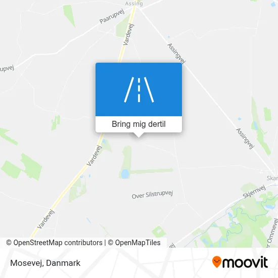 Mosevej kort