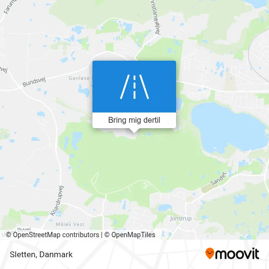 Sletten kort