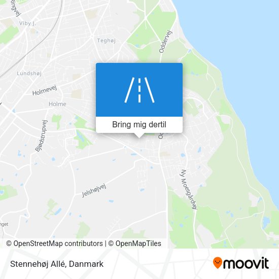 Stennehøj Allé kort
