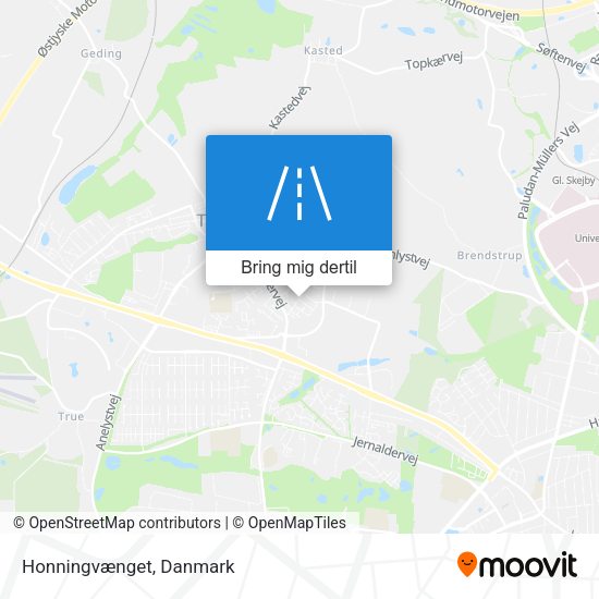 Honningvænget kort
