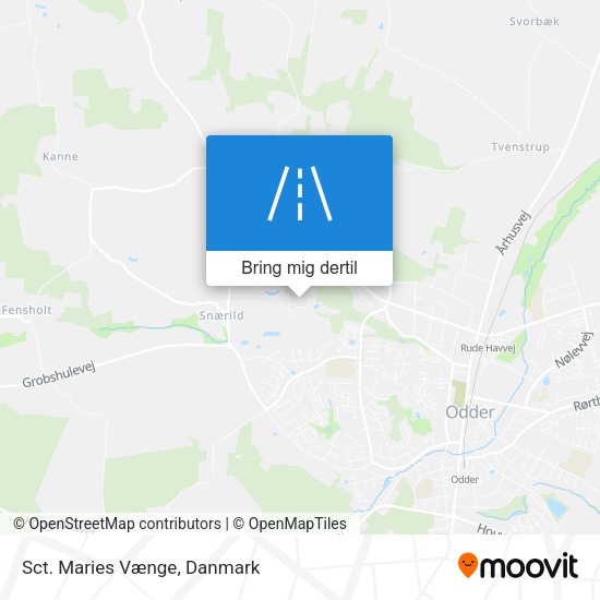 Sct. Maries Vænge kort