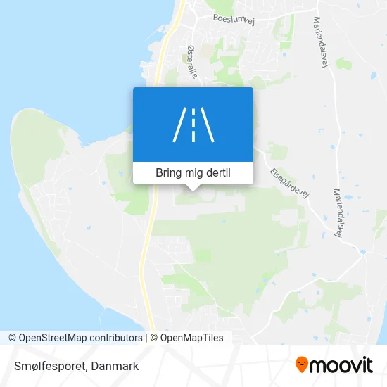 Smølfesporet kort
