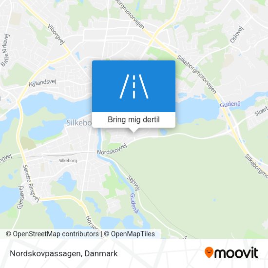 Nordskovpassagen kort