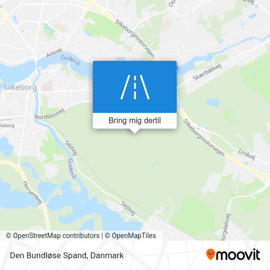 Den Bundløse Spand kort