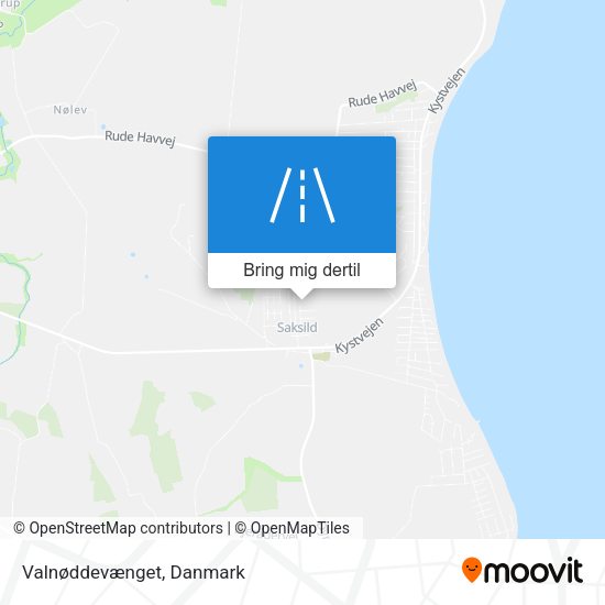 Valnøddevænget kort