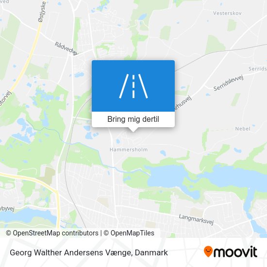 Georg Walther Andersens Vænge kort