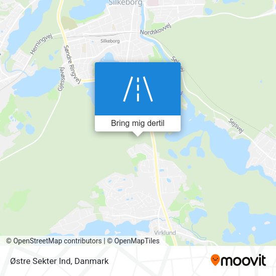 Østre Sekter Ind kort