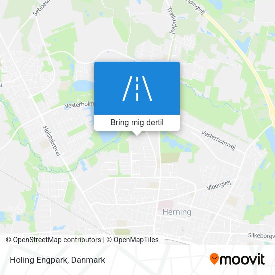 Holing Engpark kort