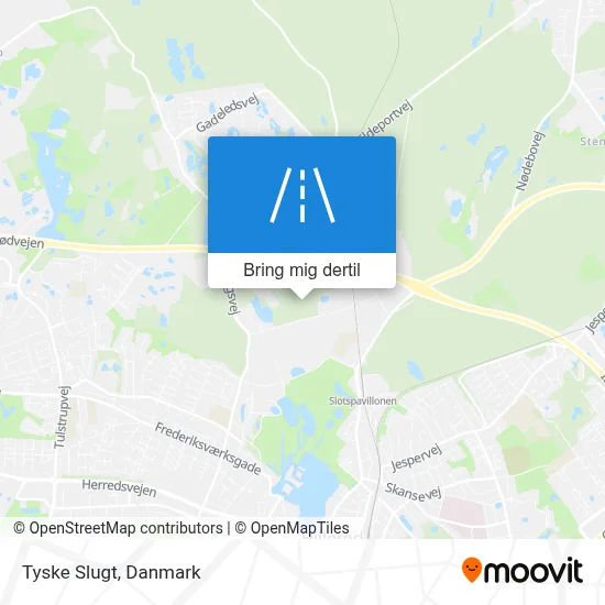 Tyske Slugt kort