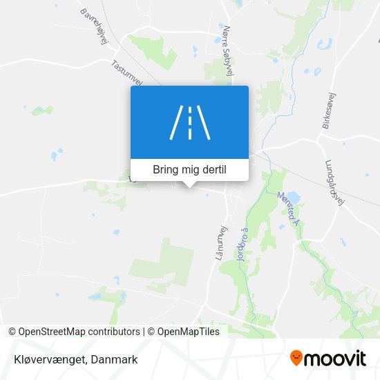 Kløvervænget kort