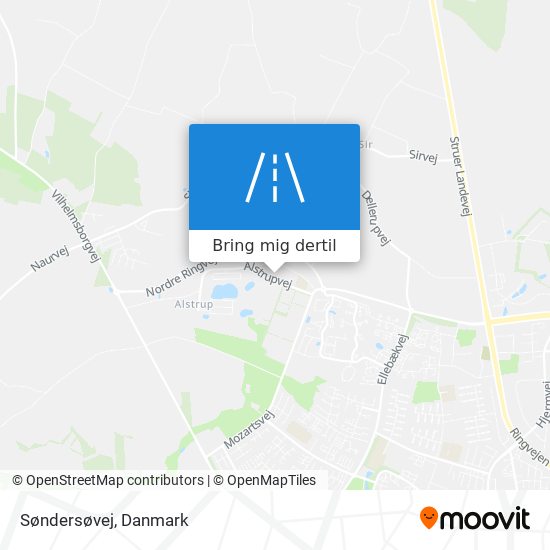 Søndersøvej kort