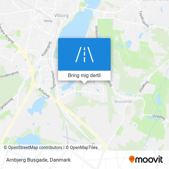 Arnbjerg Busgade kort