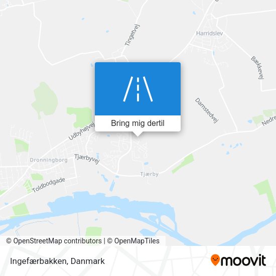 Ingefærbakken kort
