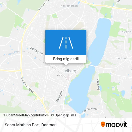 Sanct Mathias Port kort