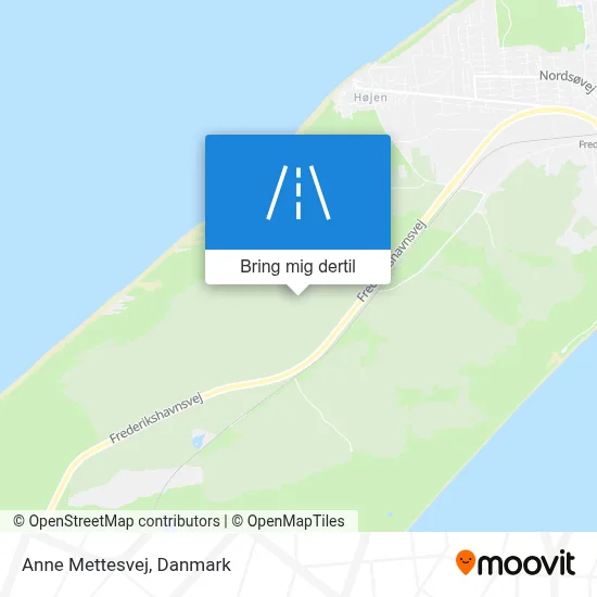 Anne Mettesvej kort