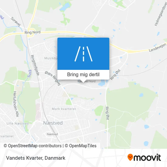 Vandets Kvarter kort