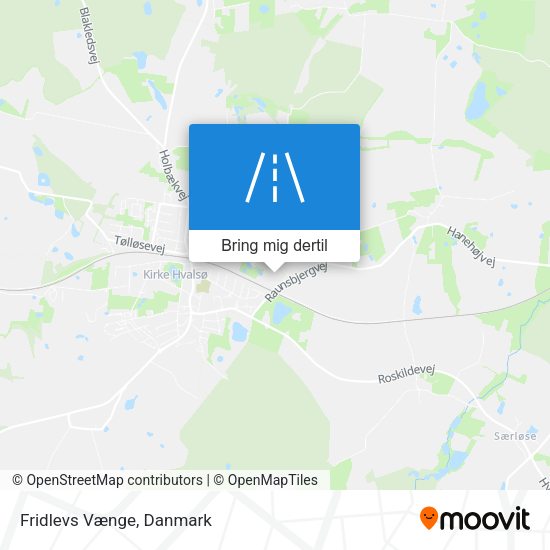 Fridlevs Vænge kort
