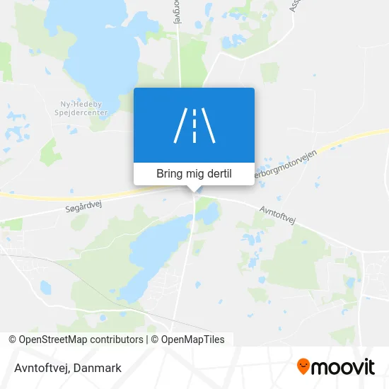 Avntoftvej kort