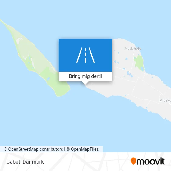 Gabet kort