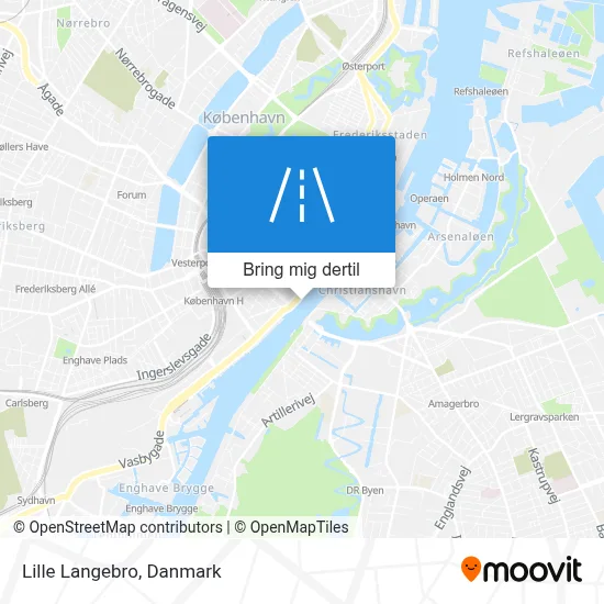 Lille Langebro kort