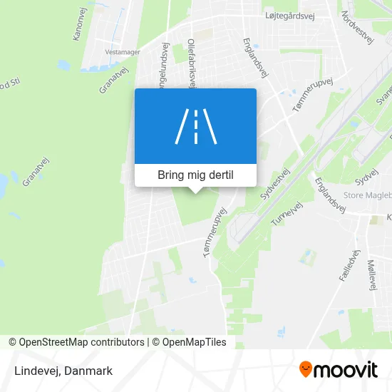 Lindevej kort