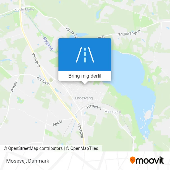 Mosevej kort