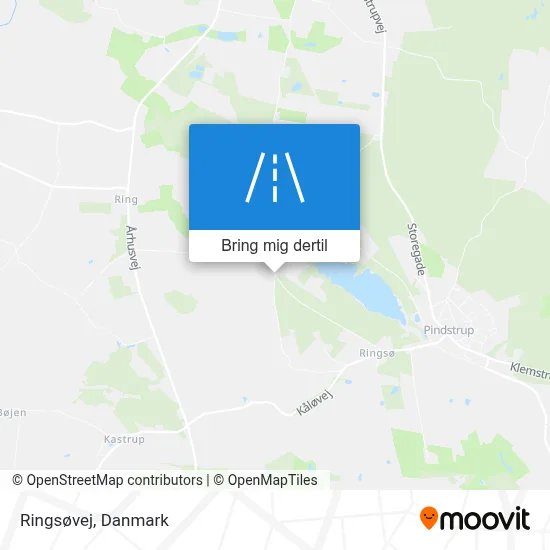 Ringsøvej kort