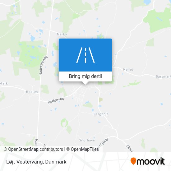 Løjt Vestervang kort