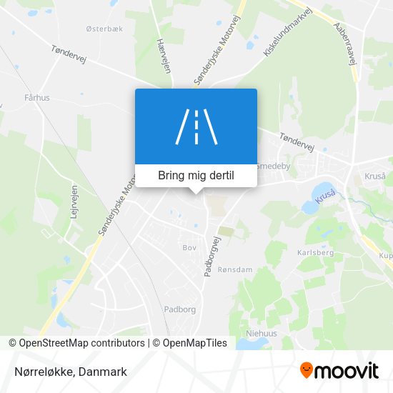 Nørreløkke kort
