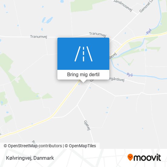 Kølvringvej kort