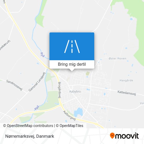 Nørremarksvej kort