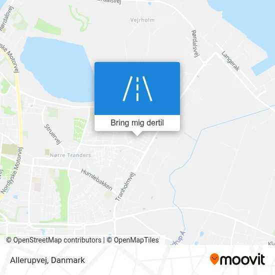 Allerupvej kort