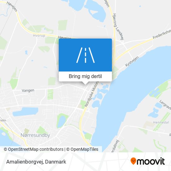 Amalienborgvej kort