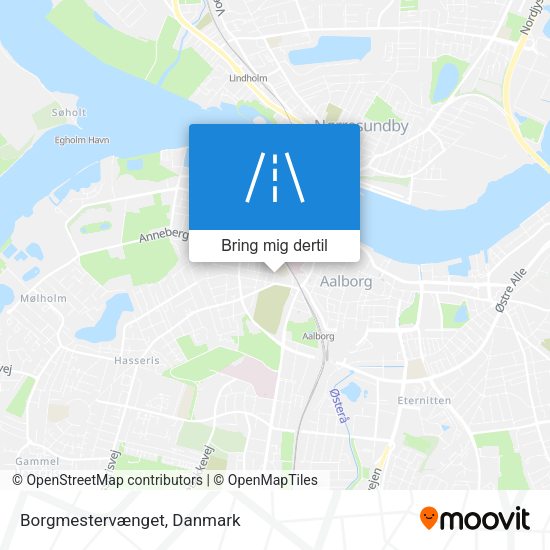 Borgmestervænget kort