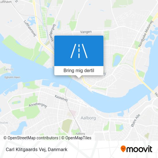 Carl Klitgaards Vej kort