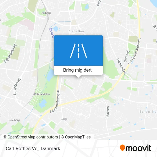 Carl Rothes Vej kort