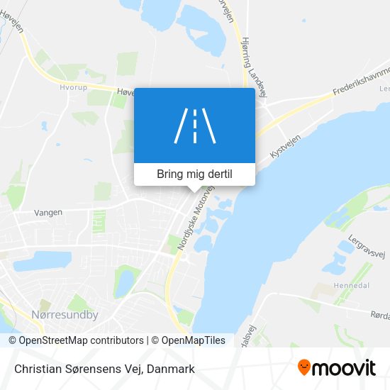 Christian Sørensens Vej kort