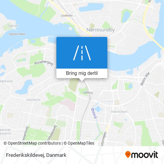 Frederikskildevej kort