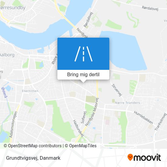 Grundtvigsvej kort