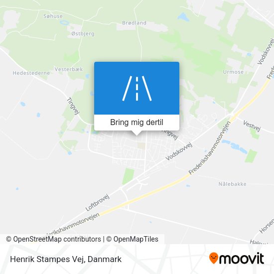 Henrik Stampes Vej kort