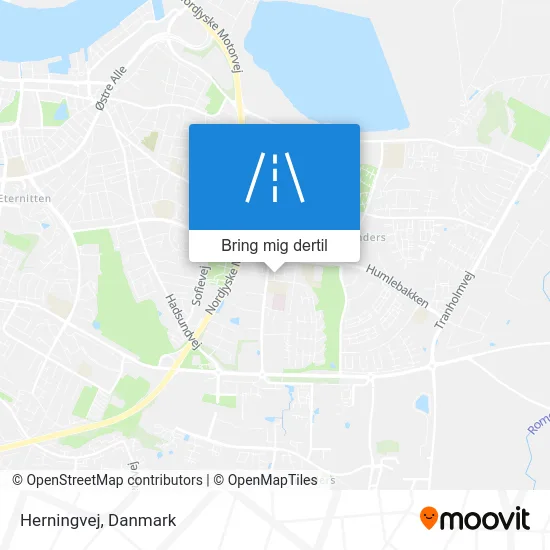 Herningvej kort